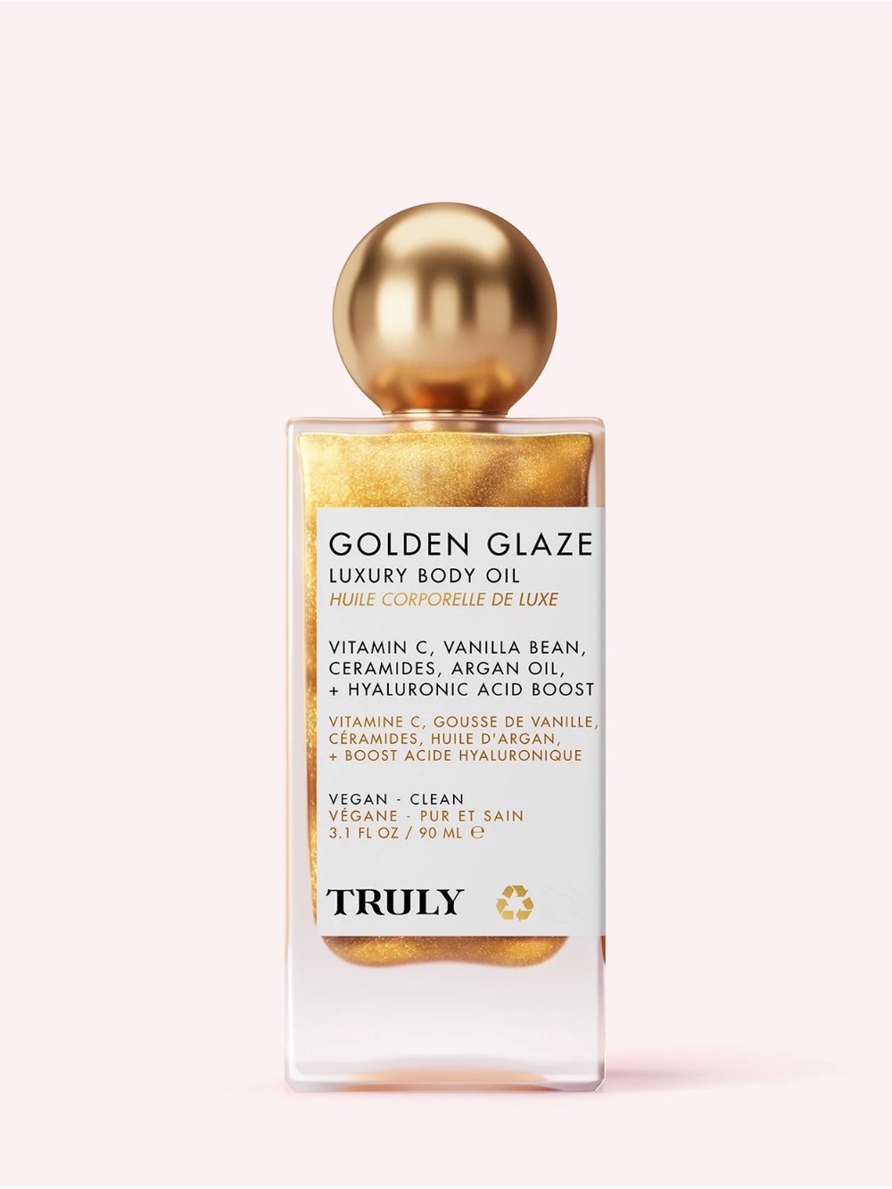 TRULY Golden Glaze Luxury Body Oil — Gold